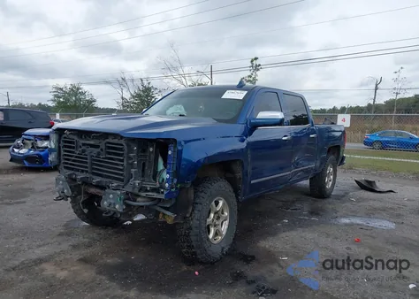 2017 Chevrolet Silverado 1500 2Lz из США, поврежденный, VIN 3GCUKSEC3HG352510